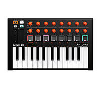 ARTURIA MiniLab MKII (Orange Edition) MIDI клавиатура 25дин. клавиш