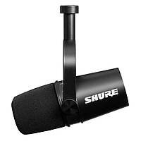 SHURE MV7-K Микрофон динамический USB для теле и радиостудий