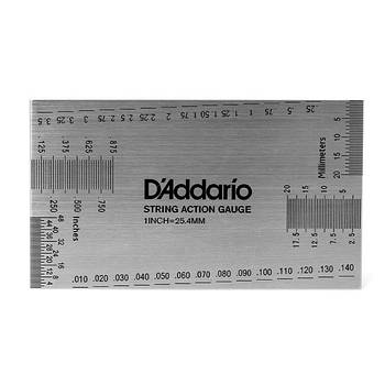 D'ADDARIO PW-SHG-01 Лінійка для вимірювання висоти струн