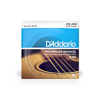 D'ADDARIO EJ16 Phosphor Bronze Струны для акустической гитары.012-.053