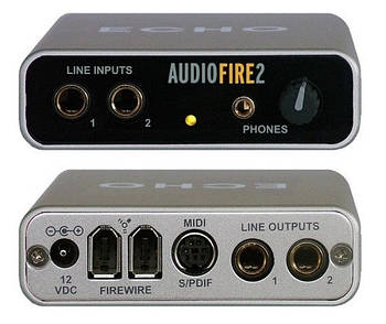 ECHO AUDIOFIRE 2 Аудіоінтерфейс FireWire 4х6