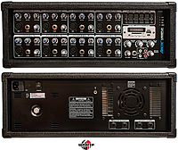 ARCTIC M818PUF Микшерный пульт с усилителем 1 x 180 Вт (4 Ом), 8 мик. XLR/лін. 1/4" Jack)