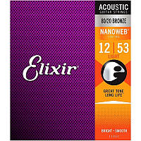 ELIXIR 11052 AC NW L Струны для акустической гитары.012-.053