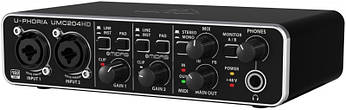 BEHRINGER UMC204HD Аудіоінтерфейс USB 2х4