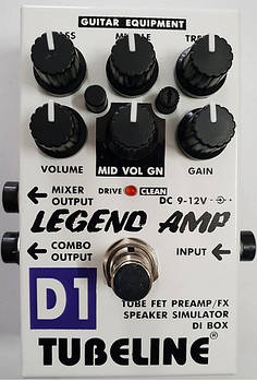 TUBELINE LEGEND AMP D1+PA2LA Педаль для електрогітари