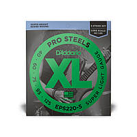 D'ADDARIO EPS220-5 XL Струны для бас-гитары 5 струн.040-.125