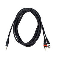 SOUNDKING BB413 Готовый мультимедийный кабель 3.5-2хRCA, 3м.