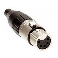 AMPHENOL AC5F Кабельный разъем XLR мама 5pin