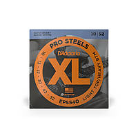 D'ADDARIO EPS540 XL Pro Steels Light Top/Heavy Bottom, Струны для электрогитары,.010 -.052