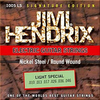 JIMI HENTRIX 1005 LS Струны для электрогитары Nickel Steel.010-.046