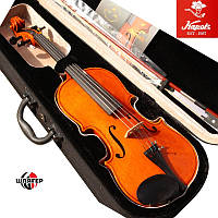 KAPOK MV005 Student Violin Скрипка 4/4 в комплекте смычек, канифоль, футляр, микроподстройка