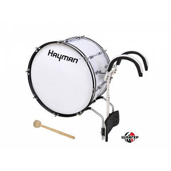 HAYMAN MDR2612 White Маршовий барабан 26"