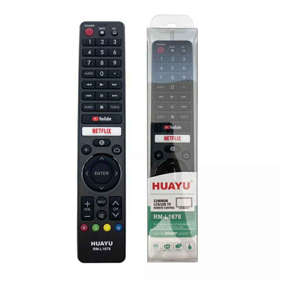 Пульт SHARP RM-L1678 універсальний, HUAYU