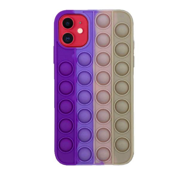 Apple iPhone XR Чохол-накладка MiaMI Antistress #2 Violet Pink