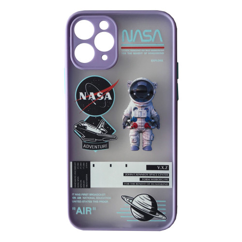 Apple iPhone 11 Pro Чохол-накладка GENERATION NASA Astronaut Saturn 2 Glicine