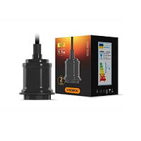 Cветильник подвесной декоративный VIDEX Е27 1,1м Металл черный