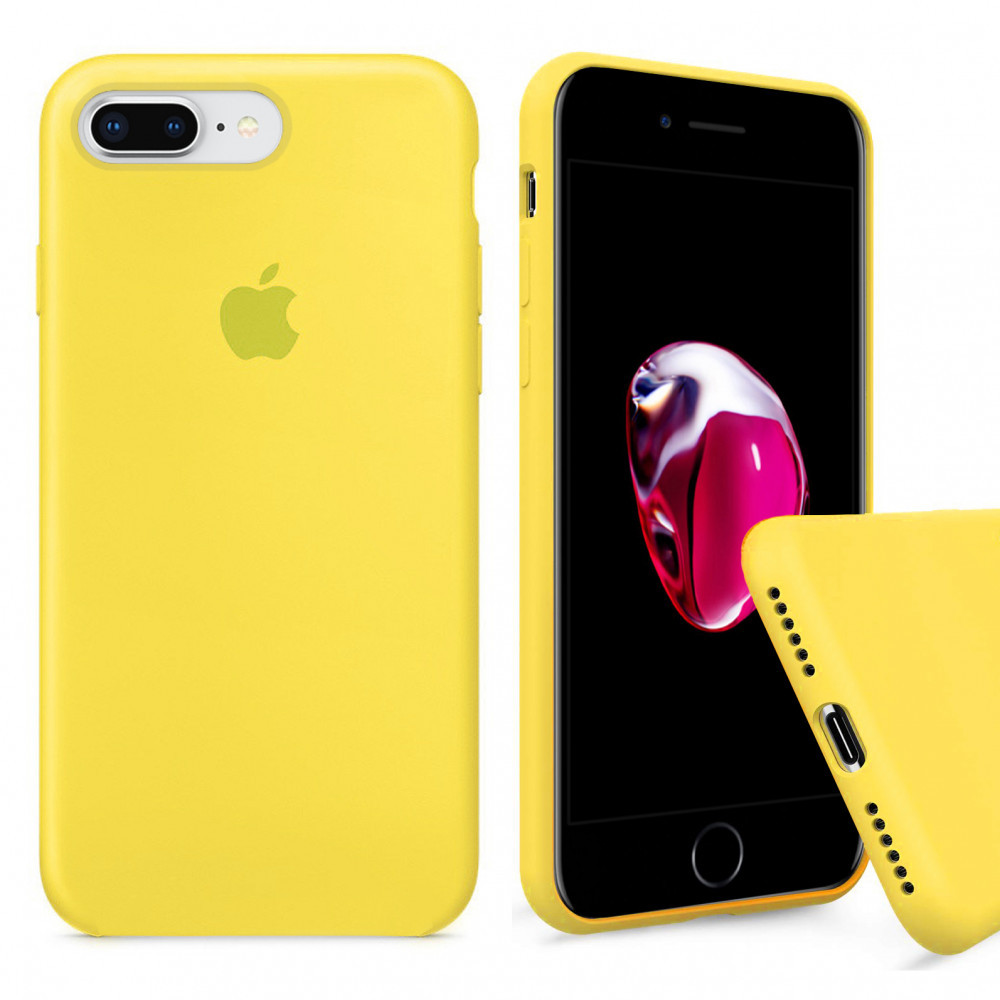 Apple iPhone 13 Pro Max Чохол-накладка Silicone Case Full Silicone Case Yellow