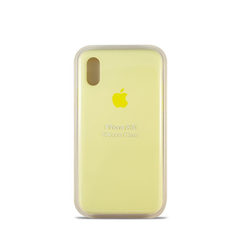 Apple iPhone XS Max Чохол-накладка Original Soft Case (HC) Mellow Yellow