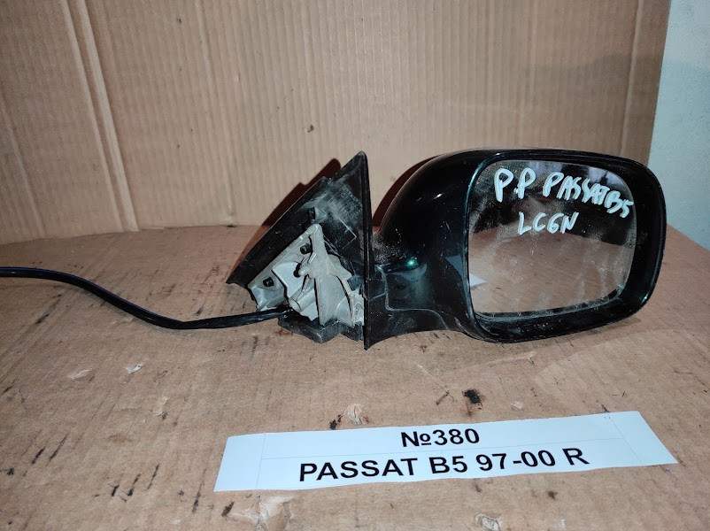 No380 Б/у Дзеркало праве для VW Passat B5 1997-2000, фото 1