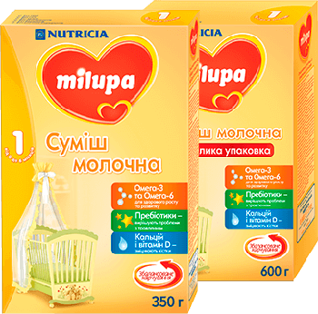 Дитячі суміші Milupa