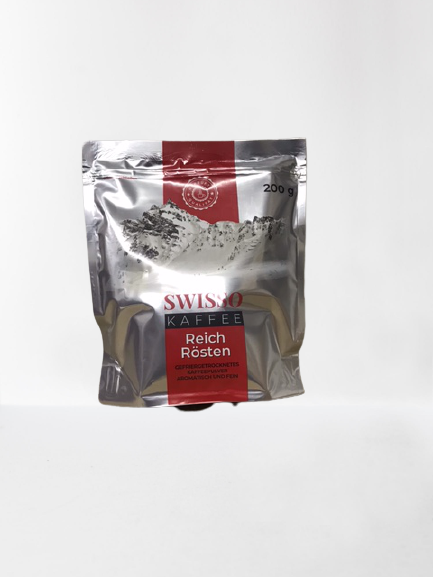 Кава розчинна Swisso Kaffee 200 г. Пакет.
