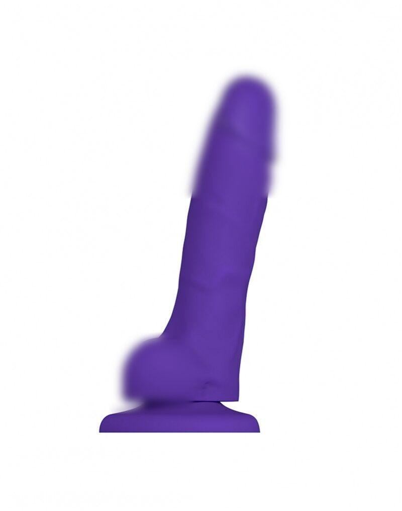 Реалістичний фалоїмітатор Strap-On-Me SOFT REALISTIC DILDO Violet — Size S, 17х3,6 см., фото 1