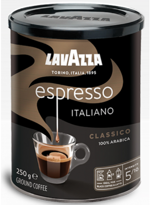Кава мелена Lavazza Espresso 250 г. ж/б