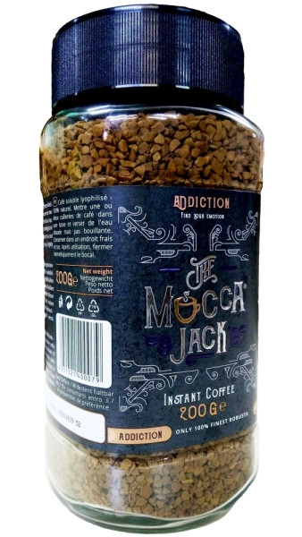 Кава розчинна Mocca Jack Addiction 200 г., фото 1