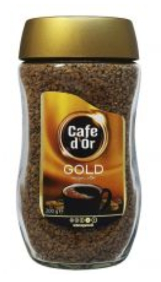Кава розчинна Cafe dOr GOLD 200 г.