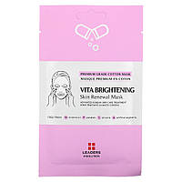 Leaders, Vita Brightening, косметическая маска для обновления кожи, 1 шт., 25 мл (0,84 жидк. унции) - Оригинал