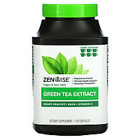 Zenwise Health, Экстракт зеленого чая, 120 капсул - Оригинал