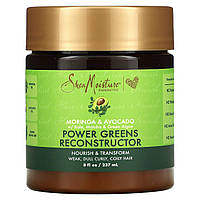 SheaMoisture, Power Greens, восстанавливающий кондиционер для волос, моринга и авокадо, 237 г (8 жидк. унций)