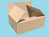 Гофроящик 350x250x250, бурий. Картонні коробки, фото 2