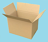 Гофроящик 400x300x300, бурий. Картонні коробки, фото 2