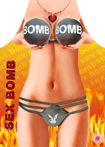 Оригінальний жіночий фартух "Секс бомба".