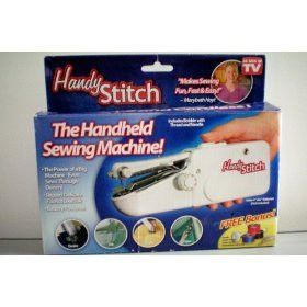 Мини ручная швейная машинка Handy Stitch, The Handheld Sewing Machine - фото 1 - id-p553331165