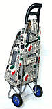 Господарська сумка візка Xiamen з колесами на підшипниках Italy flag (0054), фото 4