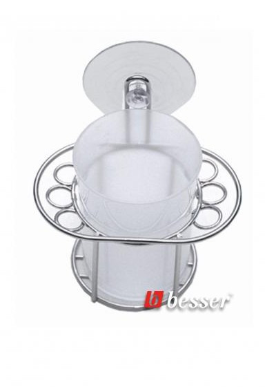 Стакан для зубних щіток навісний, фото 1