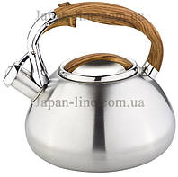 Чайник со свистком Bohmann BH 7602-30 wood 3 л.