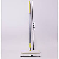 Вікномийка з телескопічною ручкою і пружиною 27x87-117 см