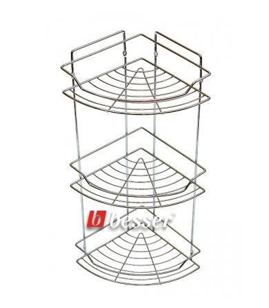 Полиця кутова 3-ярусна