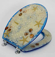 Кришка на унітаз акрилова прозора