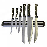Магнітний тримач для ножів та інструментів 38 см., фото 3