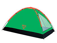 Палатка для туризма Pavillo Bestway 68010 «Plateau x3», трёхместная, зелёный цвет