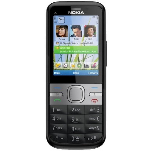 Мобильный телефон Nokia C5 (оригинал) Brown 1050 мАч - фото 2 - id-p604334109