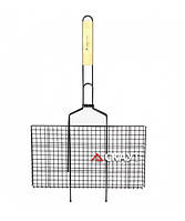 Решітка для гриля з антипригарним покриттям 46*25.5см