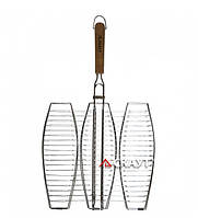 Решітка для риби гриль 38*36 см