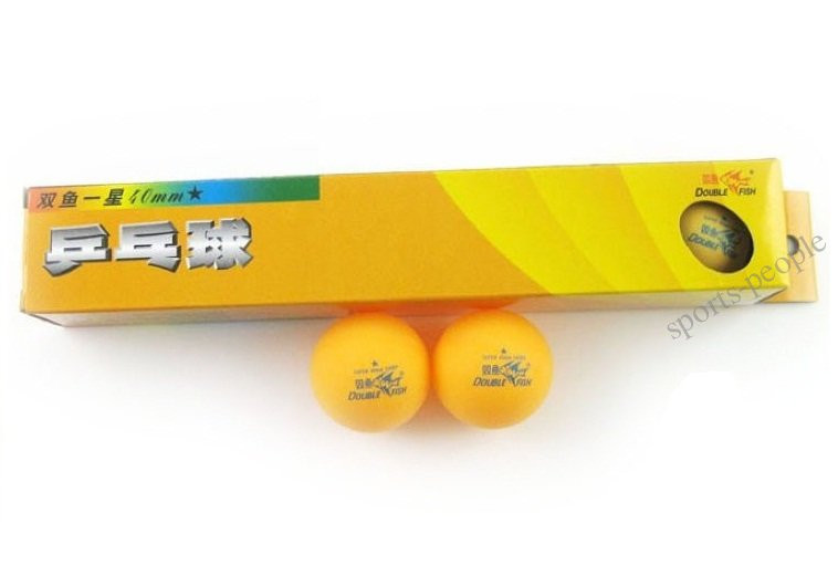 Мячи для настольного тенниса (пинг-понга) Double Fish 1*, 40 mm, (6 шт.) - фото 6 - id-p1053684061