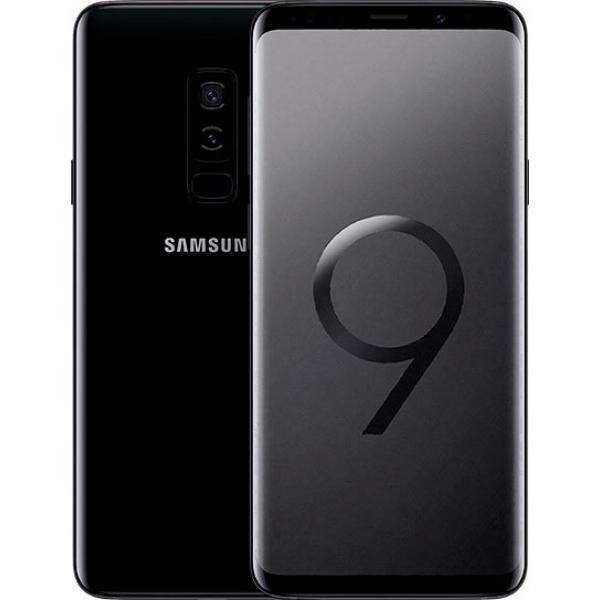 Смартфон Samsung G965FD Galaxy S9+ 4/64gb Duos Midnight Black 3500 мАч Exynos 9810 + пленка - фото 1 - id-p686490638