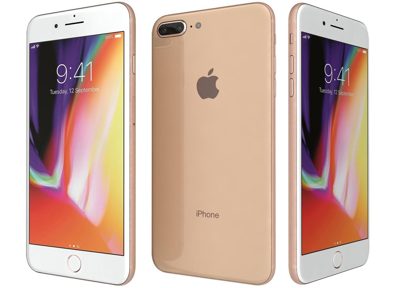 Смартфон Apple iPhone 8 Plus 64Gb Gold Apple A11 Bionic 2675 мАч + чехол и стекло - фото 2 - id-p772608111